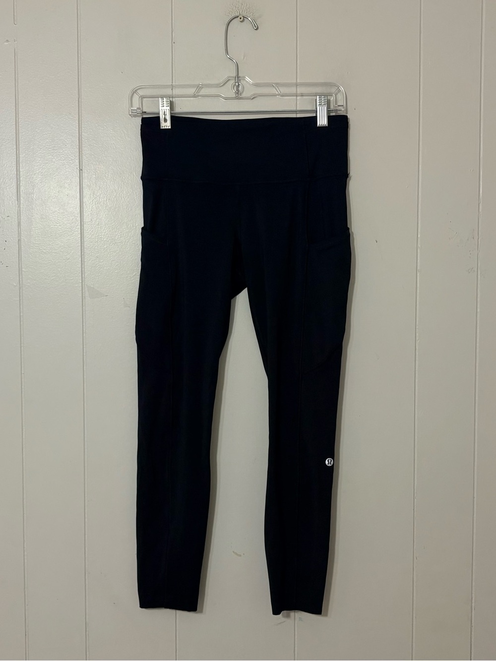 Lululemon Fast & Free 7/8 Tight II Non-Reflective 25” Black Size 6